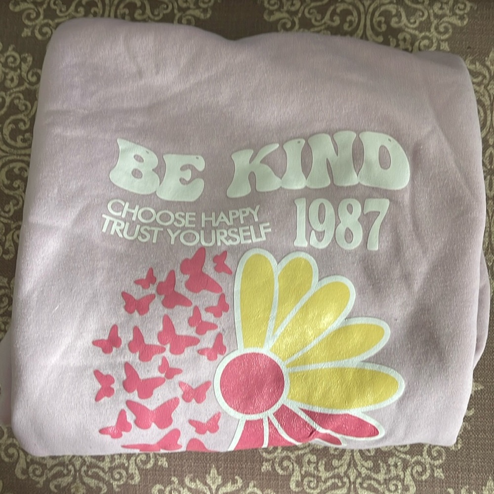 SHEIN positive sweat shirt